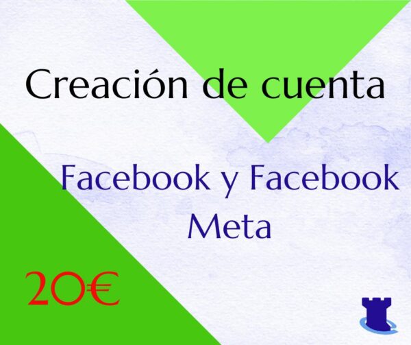 Creación cuenta Facebook y Meta
