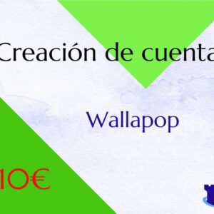 Creación cuenta Wallapop