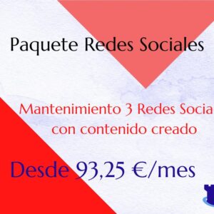 Pack 3 Redes Sociales