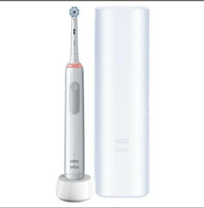Braun Oral-B Pro 3 3500 Sensitive Clean Cepillo de Dientes Eléctrico + Estuche de Viaje
