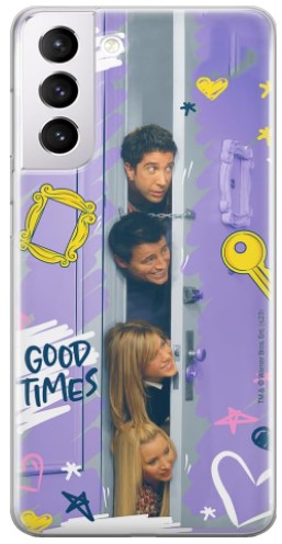 ERT GROUP Funda para teléfono móvil Samsung S21 Original y con Licencia Oficial de Friends con diseño 036 Perfectamente Adaptada a la Forma del teléfono móvil, Funda Hecha de TPU