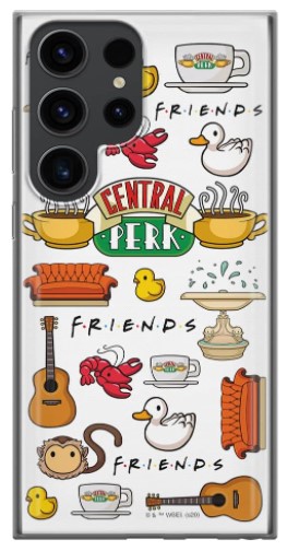 Ert Group Funda para teléfono móvil Samsung S23 Ultra Original y con Licencia Oficial de Friends con diseño 014 Perfectamente Adaptada a la Forma del teléfono móvil, Funda Hecha de TPU